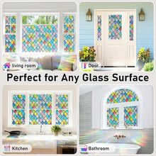 Load image into Gallery viewer, Holographic PVC Window Privacy Film