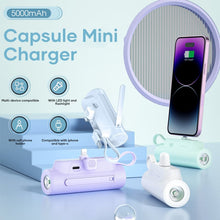 Load image into Gallery viewer, Portable Capsule Power Bank