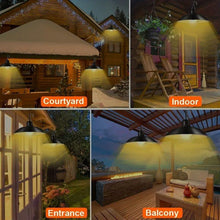 Load image into Gallery viewer, Dual-Head Solar Pendant Light