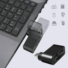 Load image into Gallery viewer, 4-in-1 Rotating USB Hub