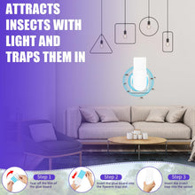 Load image into Gallery viewer, Plug-in Flying Insect Trap with Light
