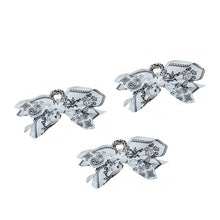 Load image into Gallery viewer, Double-Sided Paisley Bow Hair Claw