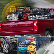 Load image into Gallery viewer, Truck Cargo Net Organizer for Trunk Storage