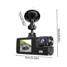 Load image into Gallery viewer, 1080P Dual-Lens WiFi Dashcam