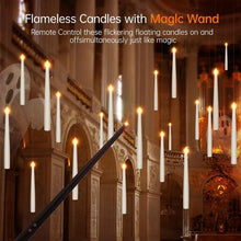 Load image into Gallery viewer, Flameless LED Candle with Magic Wand Remote Control