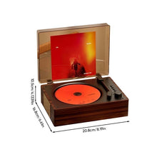 Load image into Gallery viewer, Time Retro CD Player Album Player Bluetooth Record Speaker
