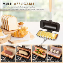 Load image into Gallery viewer, Sakerplus® Double Sided Sandwich Maker Pan