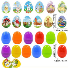 Load image into Gallery viewer, Prefilled Easter Eggs with Toys and Stickers for Egg Hunts