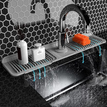 Load image into Gallery viewer, Silicone Faucet Splash Guard Mat