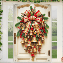 Load image into Gallery viewer, Christmas Bell Door Curtain