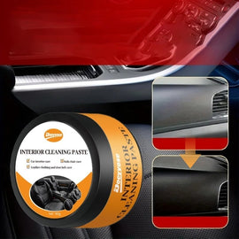 Car interior leather care cream
