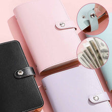 Load image into Gallery viewer, A6 Snap-Button Mirror Finish Savings Binder