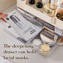 Load image into Gallery viewer, Desktop Makeup Organizer with Drawers
