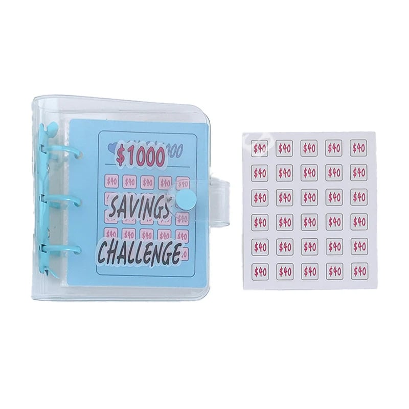 【Extra 50% OFF】12-Month Envelopes Money Saving Challenge Binder
