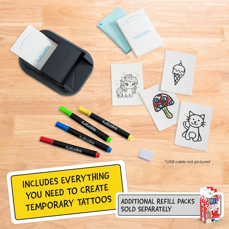 DIY Temporary Tattoo Printer Kit