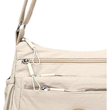 Load image into Gallery viewer, Solid Color Fashionable Multi-pocket Zipper Crossbody Bag
