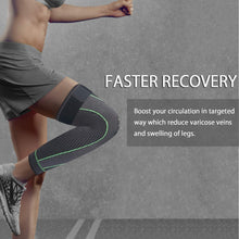 Load image into Gallery viewer, Tourmaline Acupressure Self-heating Knee Sleeve