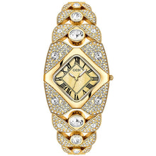 Load image into Gallery viewer, Luxury Full Diamond Bangle Bracelet Watch
