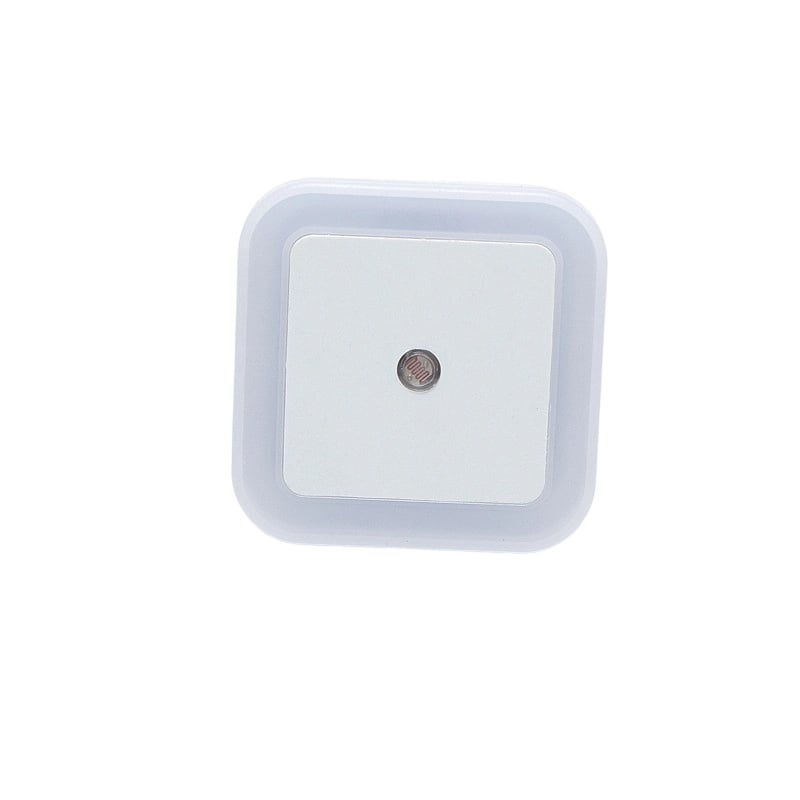 Square Light-Controlled Night Light