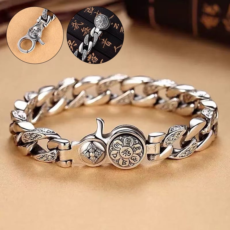 Six-Syllable Mantra Spinner Bracelet