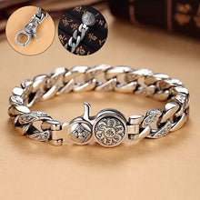Load image into Gallery viewer, Six-Syllable Mantra Spinner Bracelet