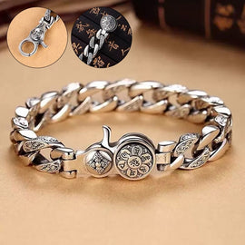 Six-Syllable Mantra Spinner Bracelet