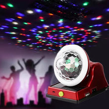 Load image into Gallery viewer, Solar Charging Colorful Magic Ball RGB Atmosphere Light