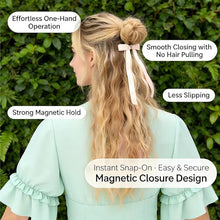 Load image into Gallery viewer, Magnetic Bow Hair Clip