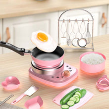 Load image into Gallery viewer, Children's Real Cooking Mini Kitchen Toys - 22 PCS Set