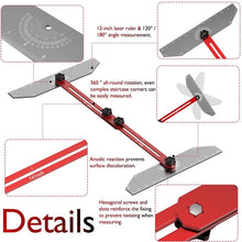 Load image into Gallery viewer, Multifunctional Staircase Ruler