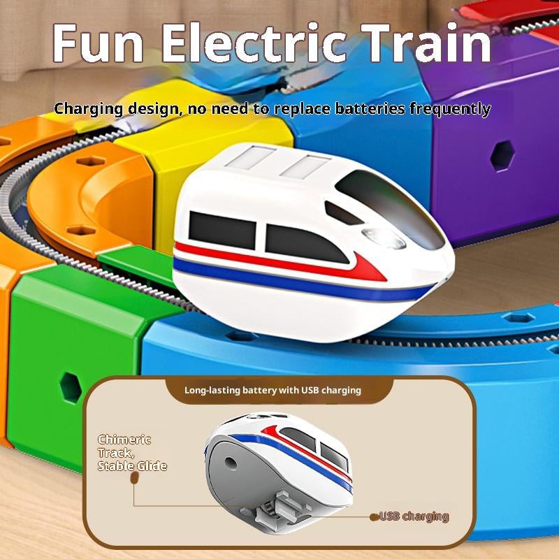 Sakerplus® 3D Stem Electric Train Set