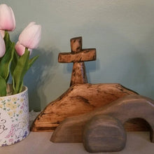 Load image into Gallery viewer, Easter Scene Wooden Decoration