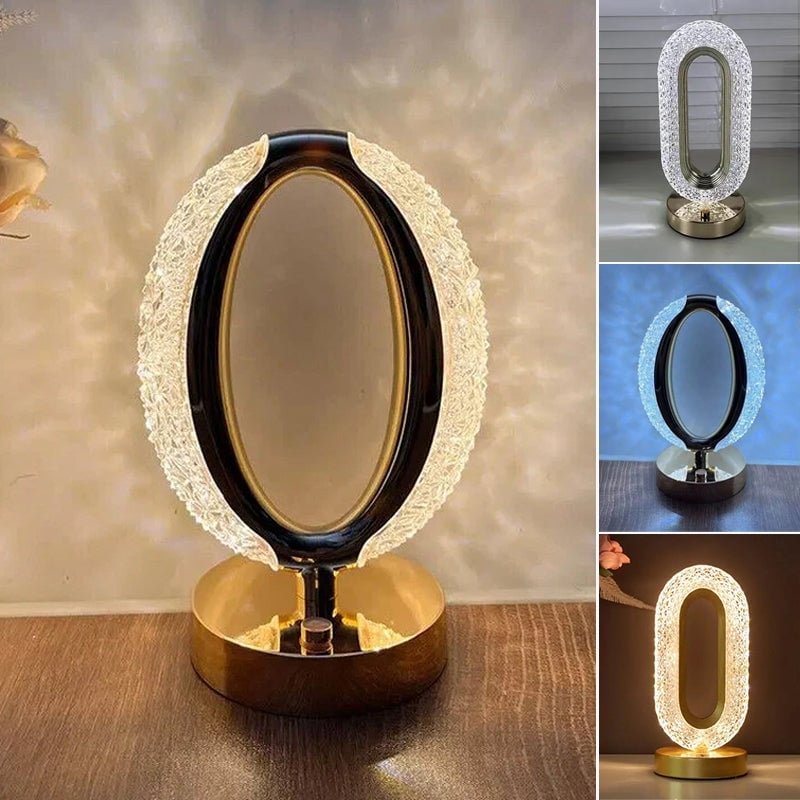 Creative Crystal Bedside Night Lamp