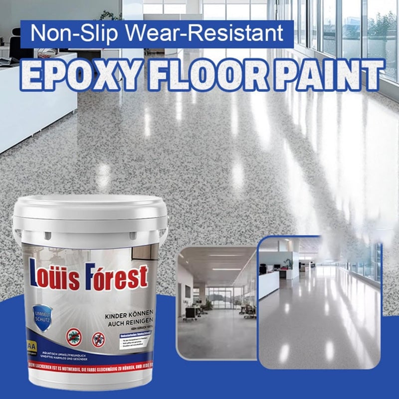 Epoxy floor paint