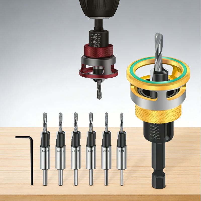 Aless™ Two-Flute Counterbore with Depth Stop