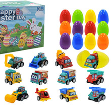 Load image into Gallery viewer, Prefilled Easter Eggs with Toys and Stickers for Egg Hunts