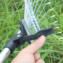 Load image into Gallery viewer, Adjustable Garden Leaf Rake