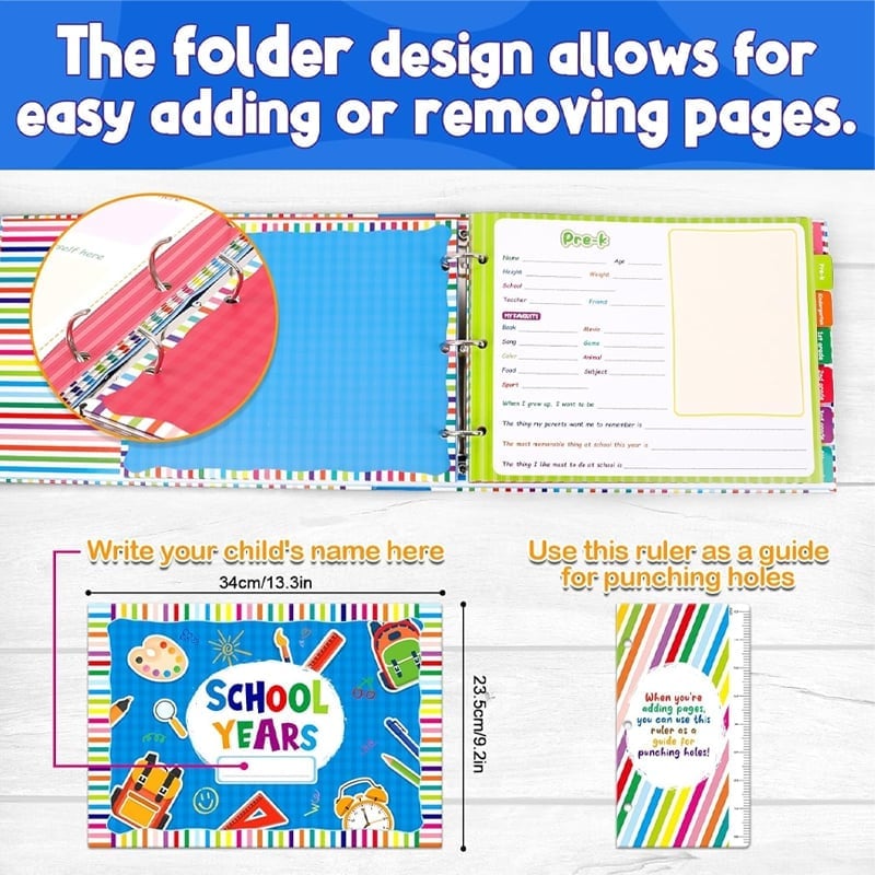 School Years Memory Book Set