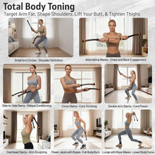 Load image into Gallery viewer, Adjustable Ropeless Battle Ropes Training