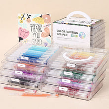 Load image into Gallery viewer, 45/72/99 Colors Gel Pen Set