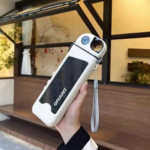 Load image into Gallery viewer, Portable Square Water Bottle with Straw