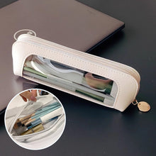 Load image into Gallery viewer, Portable Transparent Window Storage Bag (Yellow + Pink + Off White)
