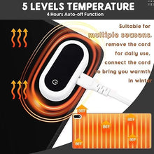 Load image into Gallery viewer, Large Heated Mouse Pad with Adjustable Heat Levels