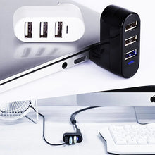 Load image into Gallery viewer, Multifunctional Mini Rotatable 3-port USB Port