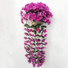 Load image into Gallery viewer, Vivid Artificial Hanging Orchid Bunch
