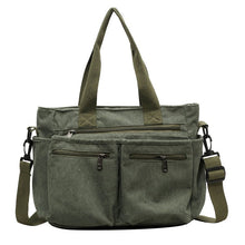 Load image into Gallery viewer, Solid Color Corduroy Tote Bag