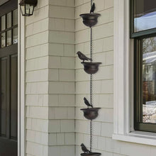 Load image into Gallery viewer, Vintage Bird Shaped Rain Chain