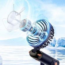Load image into Gallery viewer, Portable Handheld Rechargeable Fan with Base