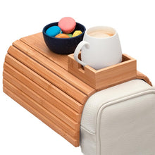 Load image into Gallery viewer, Bamboo Couch Cup Holder