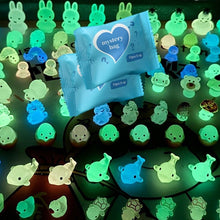 Load image into Gallery viewer, Mini Glow-In-The-Dark Animal Figurines Blind Bags